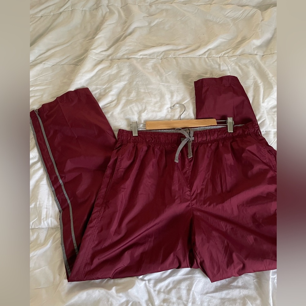 💚clearance 💚 Starter maroon windbreaker pants